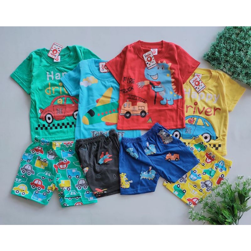 SETELAN PENDEK DAN PIYAMA IKIDS ANAK COWOK CEWEK