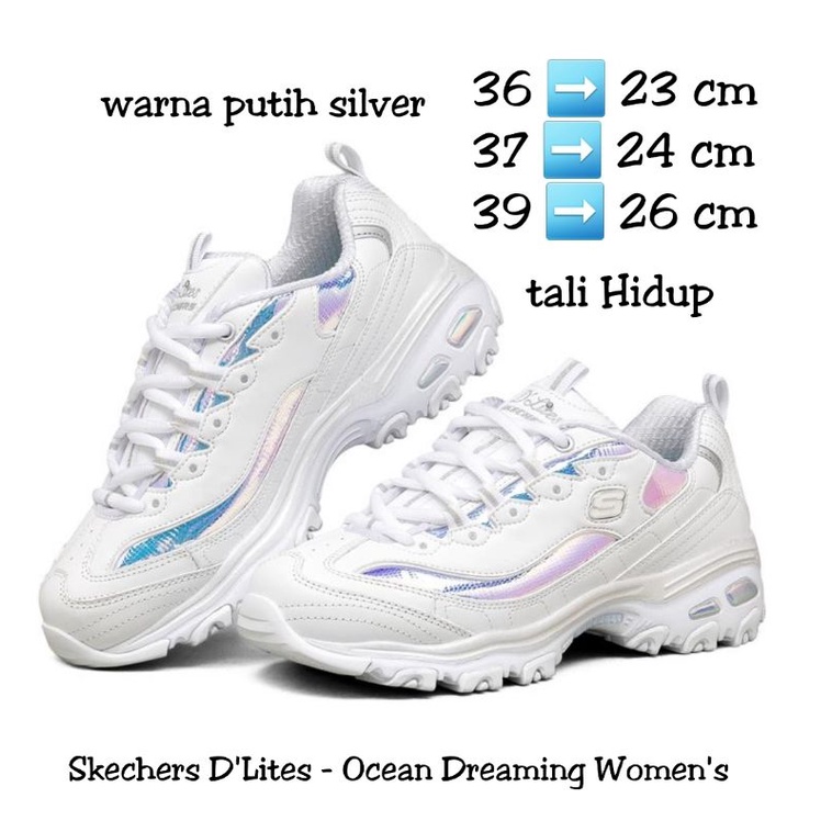 D'Lites - Ocean Dreaming Women's White Sneakers