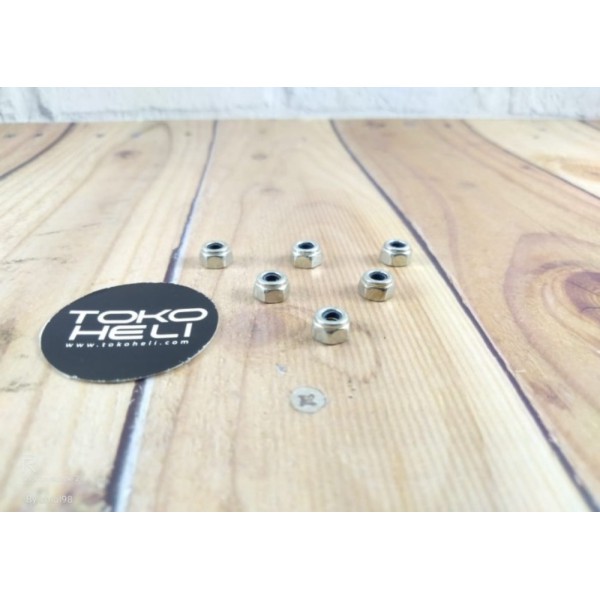 

Harga MURAH Steel M3 Hex Locknut Anti Slip Nylon Insert Lock Nut CW HELI shopee