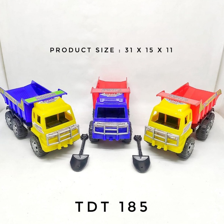 MAINAN ANAK MOBIL MOBILAN TRUK ANGKUT PASIR DUMP TRUCK (TDT185)