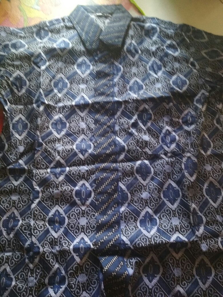 Kemej Batik Pria Kode Pb 104 | Batik Motif Wajik