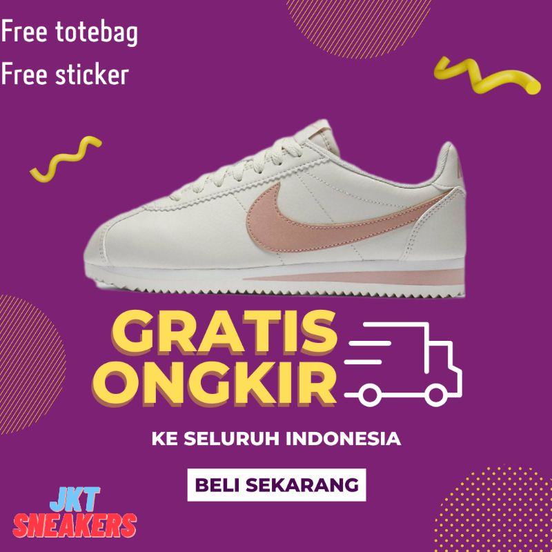Nike cortez light bone women original