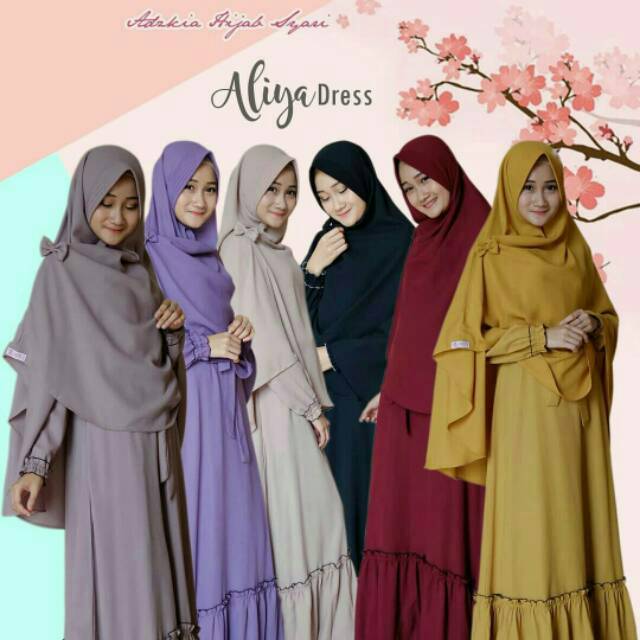 Aliya Set syari Adzkia Hijab