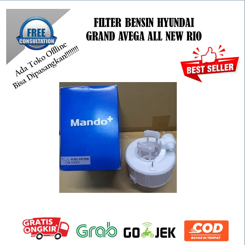 FILTER BENSIN GRAND AVEGA ALL NEW RIO FUEL FILTER BENSIN HYUNDAI GRAND AVEGA KIA ALL NEW RIO