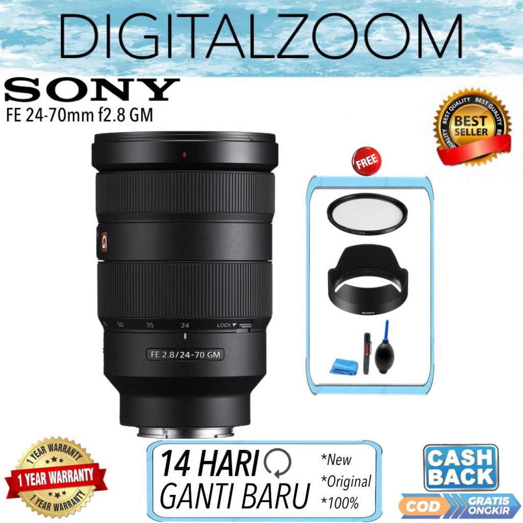 SONY FE 24-70MM F2.8 GM - LENSA SONY 24-70MM