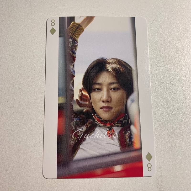 SEVENTEEN PHOTOCARD HMV TRUMP THE8 MINGHAO HENGGARAE