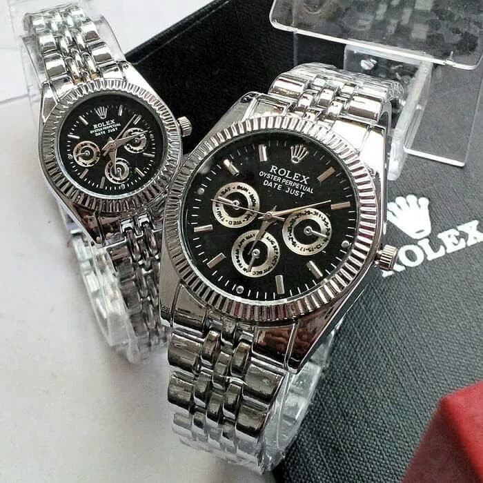 Jual Jam tangan rolex couple Milenial