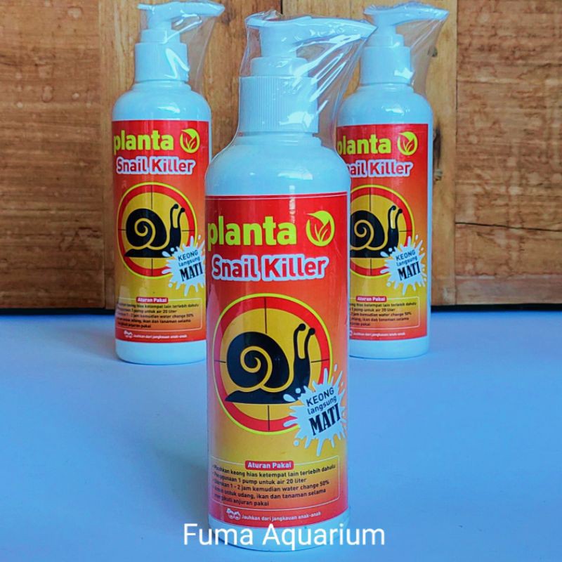 PLANTA Snail Killer Pembasmi Hama Keong Siput Aquarium Aquascape Kemasan Botol 250ml