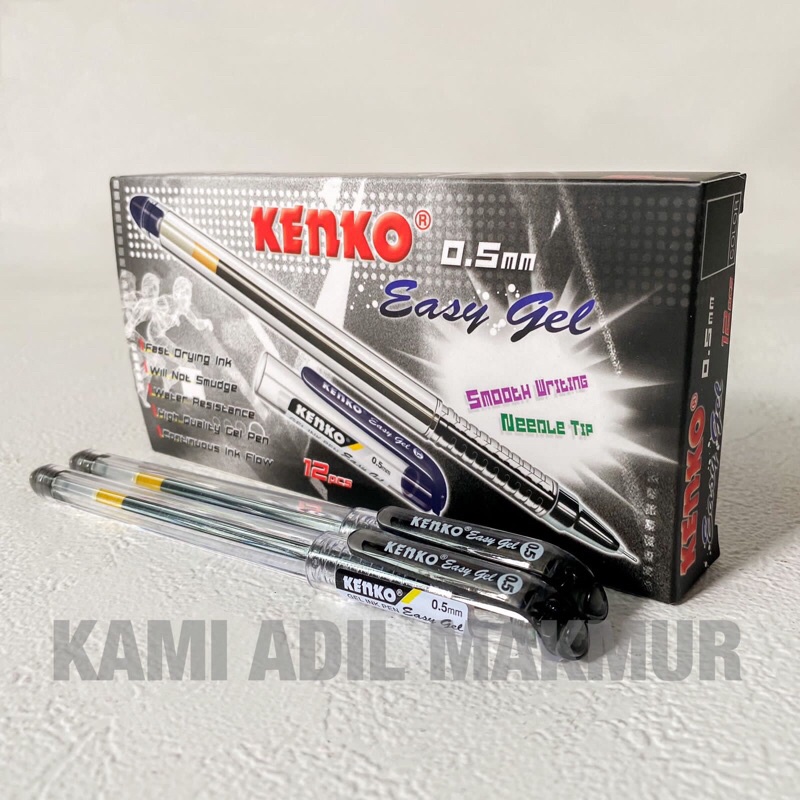

PULPEN EASY GEL KENKO 0,5MM (ISI 6PCS)