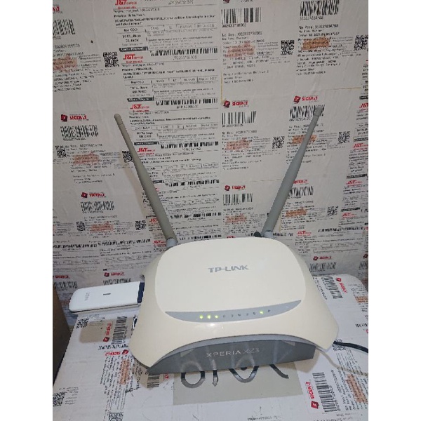 Router Home Sepaket (Tplink Bulus Mr 3420 V.2.) Modem Stick Zte MF825A Unlock  Alloprator 4G LTE