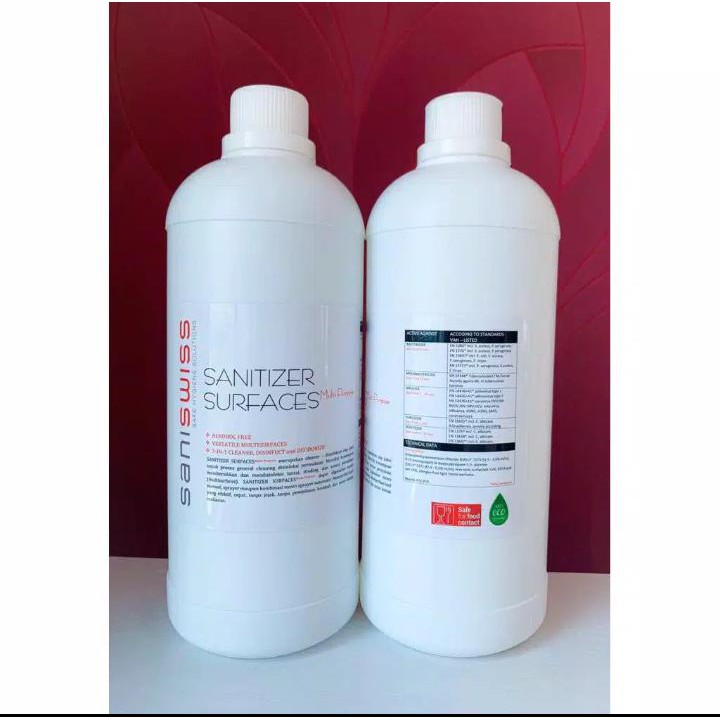 ECOKURIN / SANISWISS / DISINFECTANT SPRAY / CAIRAN PEMBERSIH STERIL
