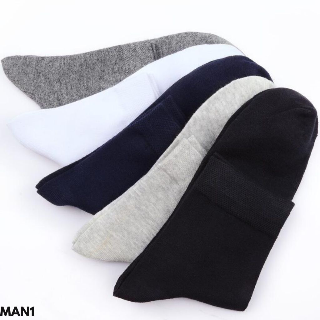 KAOS KAKI PRIA WARNA KEKINIAN NYAMAN DIPAKAI OUTDOOR INDOOR BAHAN KAIN SPANDEK IMPORT MAN1