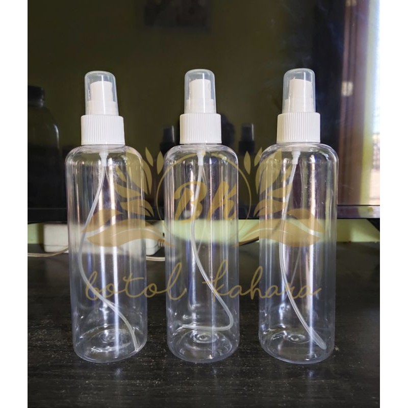 Botol bening 250ml / 250 ml - SPRAY