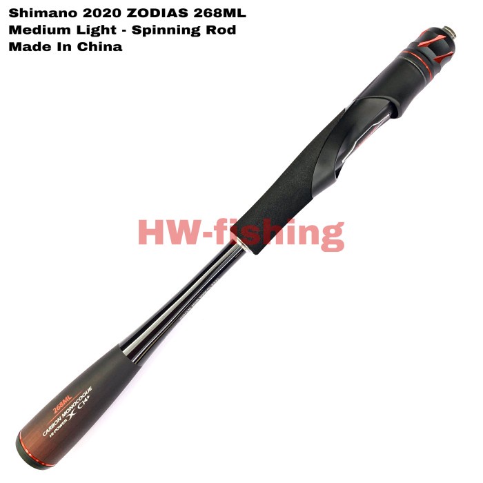 Termurah.. Shimano 2020 Zodias 268Ml Spinning Ultra Light - Garansi Resmi Shimano Cv