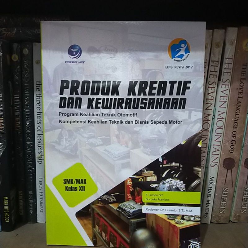 

Produk Kreatif Dan Kewirausahaan Keahlian Teknik Dan Bisnis Sepeda Motor SMK Kelas XII