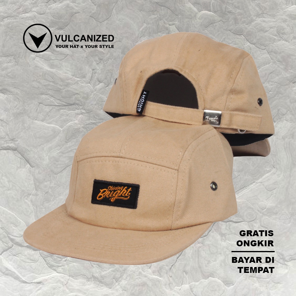 Topi Baseball Caps Distro SHINING BRIGHT Pria Bordir Premium Branded Bahan Ori Raffel