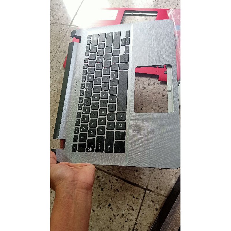 frame Keyboard Asus A407 X407 A407U A407UA A407M A407MA X407M X407MA X407U X407UA likenew mulusss