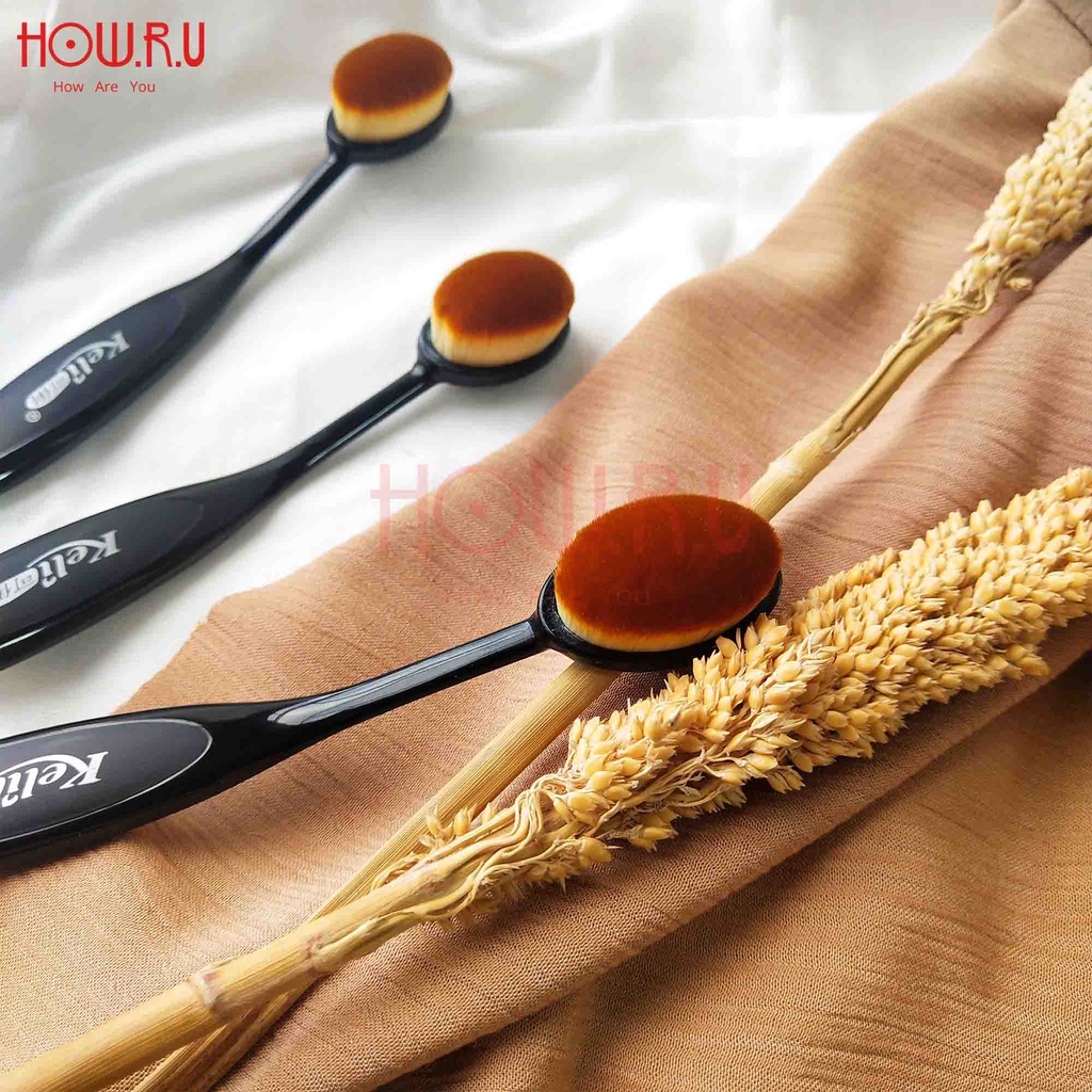 HOW.R.U | Kuas Make Up / Soft Brush Foundation 6981