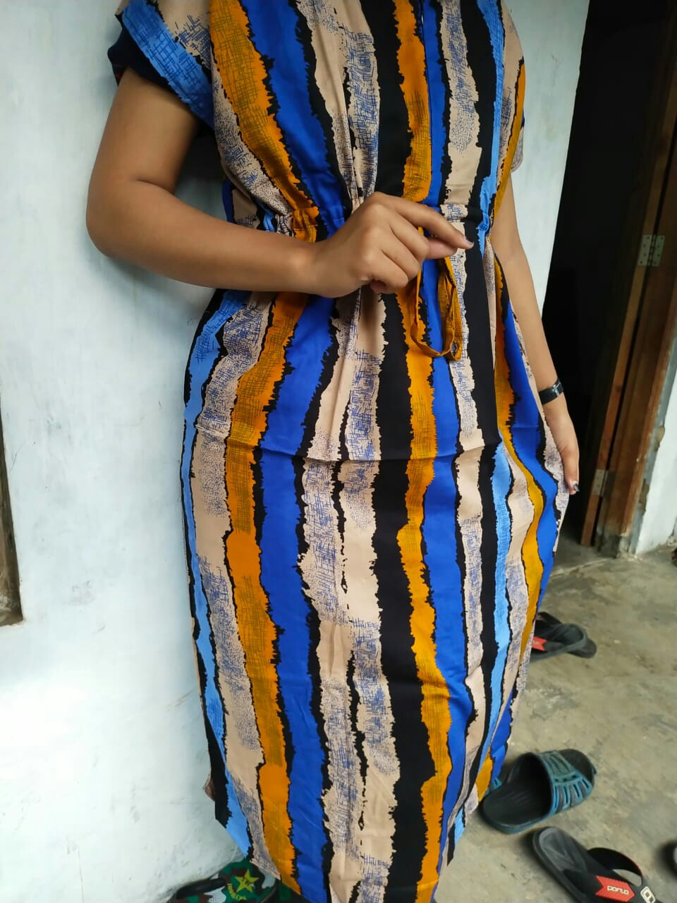 Longdress Gamis Arabian Sultan & Daster Kaftan Motif Terbaru Bahan Rayon Armany Farissa Batik