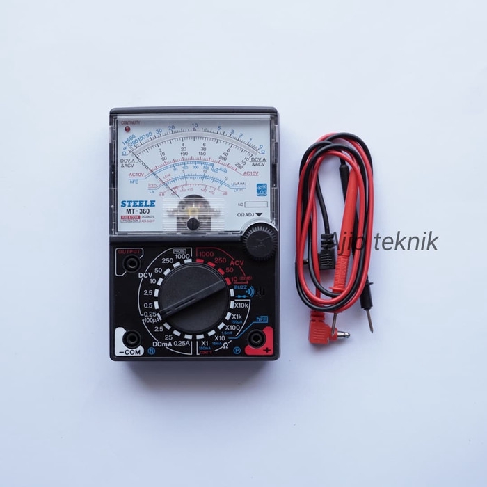 Multitester Analog MT360 -Merk STEELE