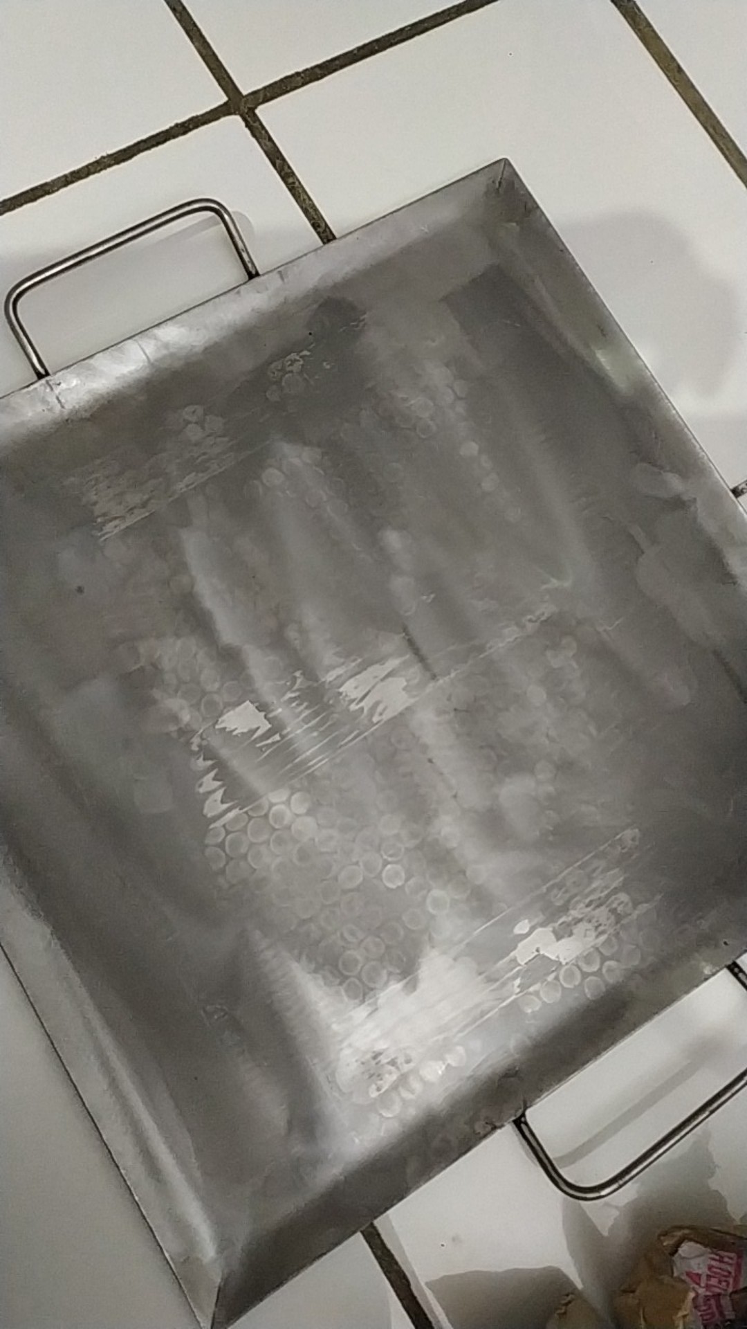 Wajan Kotak Plat Stenlis 40cm