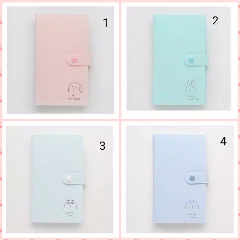 

TEMPAT LOMO CARD PHOTO KARTU NAMA ID CARD ISI 240 SLOT HI MY FRIEND