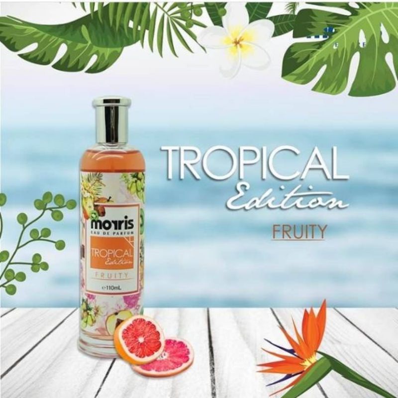 MORRIS PARFUM TROPICAL EDITION 110ML EDP - PARFUM MORRIS TROPICAL