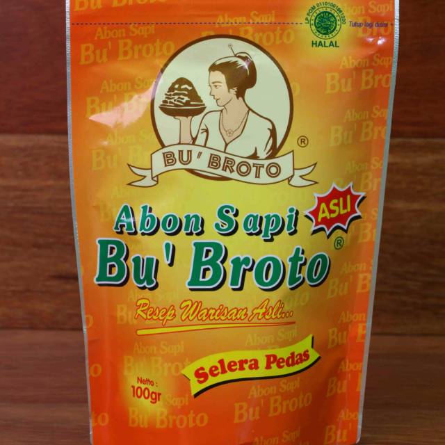 

Abon Bu Broto rasa selera pedas 100 gr