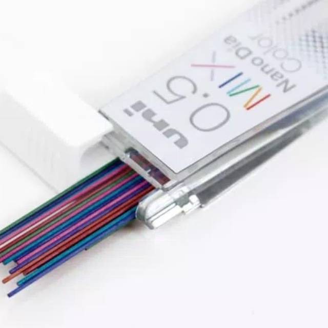 

Isi pensil uni NanoDia Color Lead 7 Color Set 0,5 Uni05-202NDC