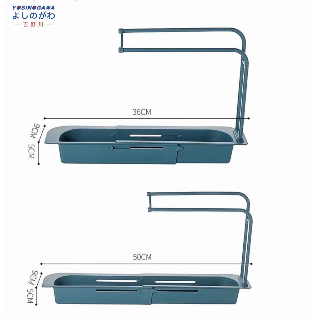 Rak Gantung Wastafel Penyimpanan Spons Cuci Piring Sabun Kitchen sink