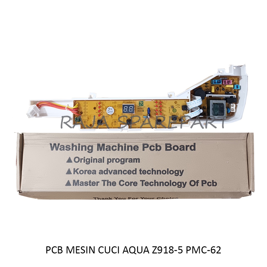 PCB/Panel/PCB Mesin Cuci Aqua Z918-5 PMC-62