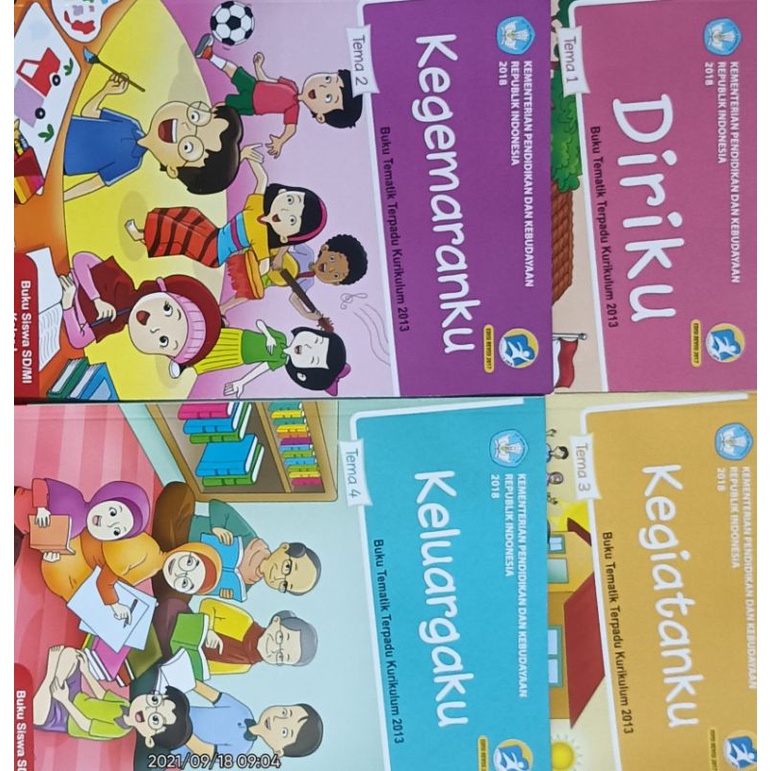 

Buku SD Tema 1234 Kelas1 semester1