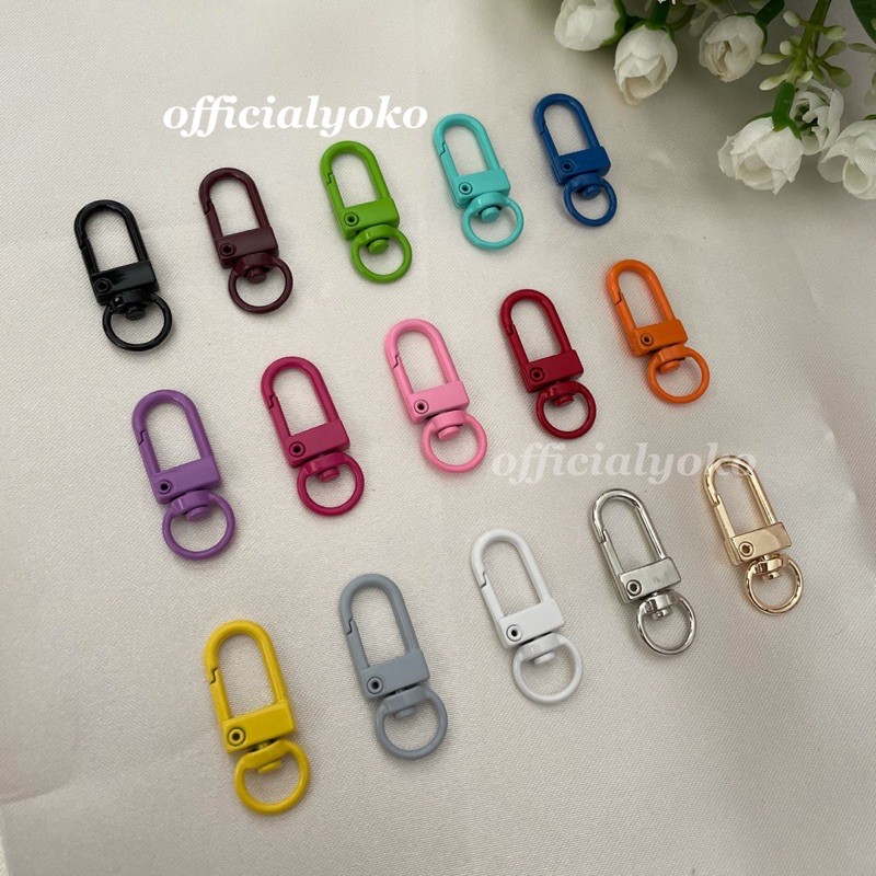 Kait Lobster / Lobster Clasp Metal / Besi per pcs (pilih warna)