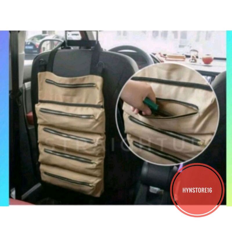 Car Seat Organizer Bag Tas Penyimpanan Belakang Jok Mobil Jaman NOW