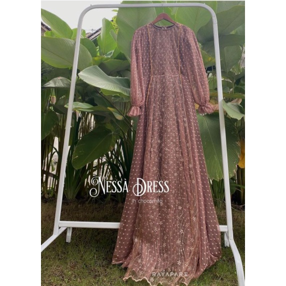 [New] Nessa Dress choco by Rayapari