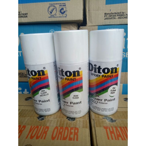 cat semprot pylok pilok diton clear 8540 300cc