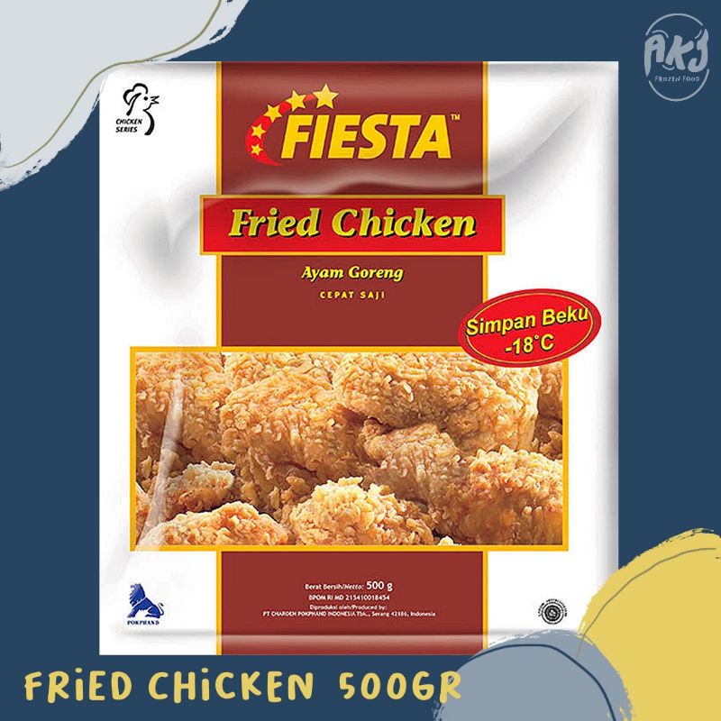 

Fiesta Fried Chicken 500gr - 400gr