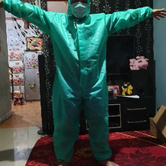 Baju APD Disposable Non woven Polypropylene