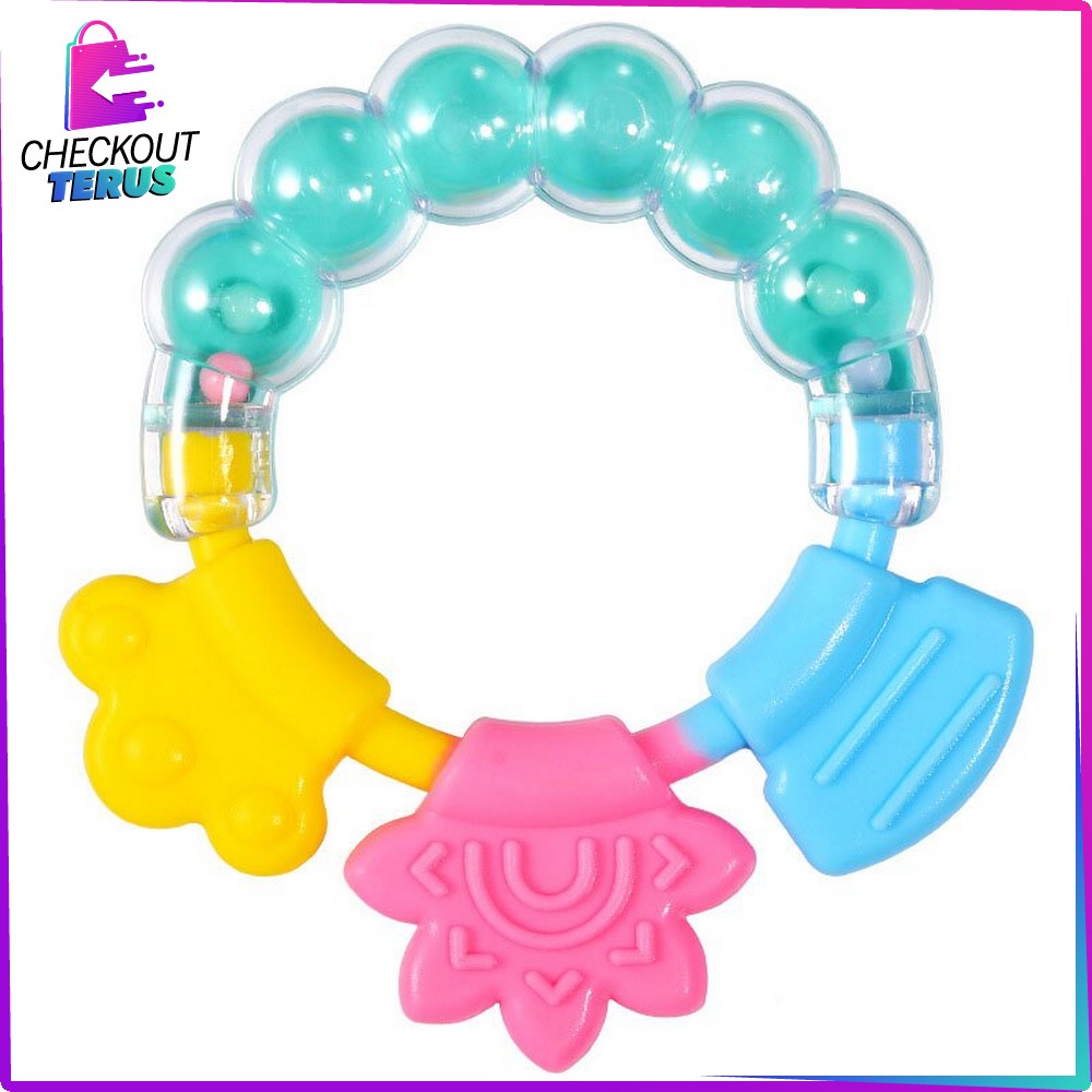 CT M71 Mainan Rattle Genggam Empeng Bayi Maenan Kerincingan dan Gigitan Bayi Baby Teether Toys