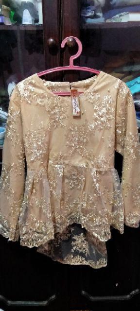 Ready 6 Warna !!! Batik Couple Annabel Pinguin #2 Balencia Luric Balencia Lurik Brukat Tille Mutiara