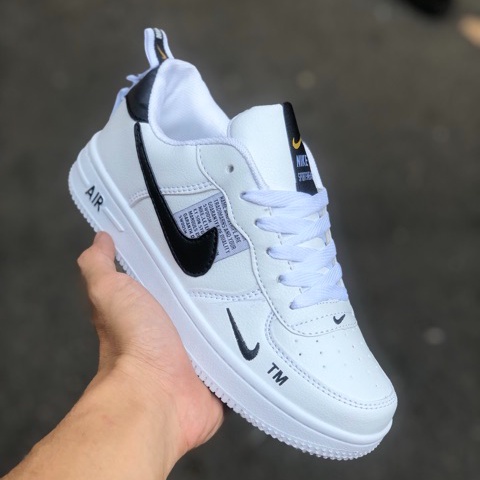 Sepatu NK Air Force One Low Utility White Size 36-44 Import Quality Made In Vietnam-3