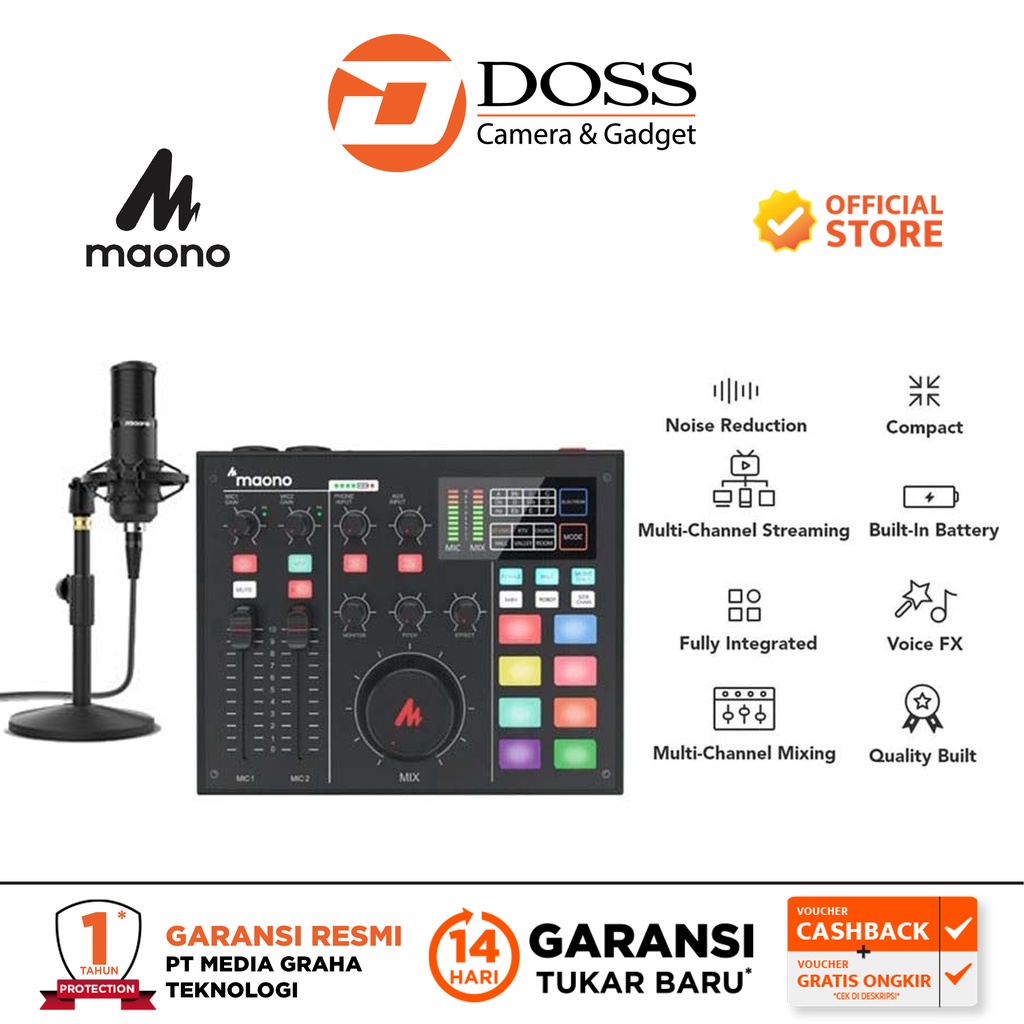 Maono Am100 / Am100 / Podcast Studio / Mic Podcast / Mic Condenser Podcast