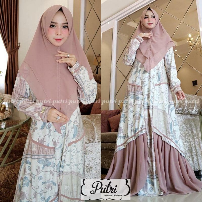 Putri Collection Set Gamis dan Syari
