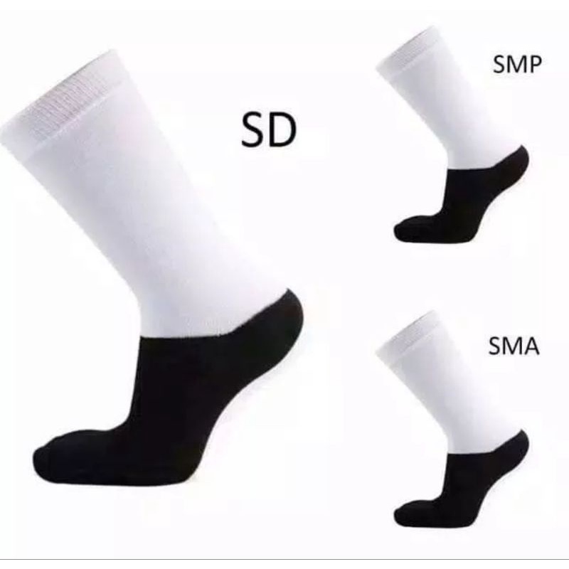 kaus kaki terlaris SD/SMP/SMA NYAMAN DI KAKI