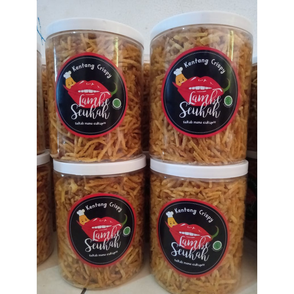 

Kentang Crispy Pedas Lambe Seuhah