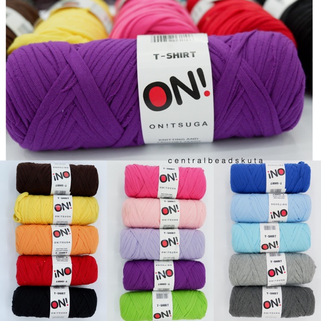 T-SHIRT YARN ONITSUGA / BENANG RAJUT KAOS