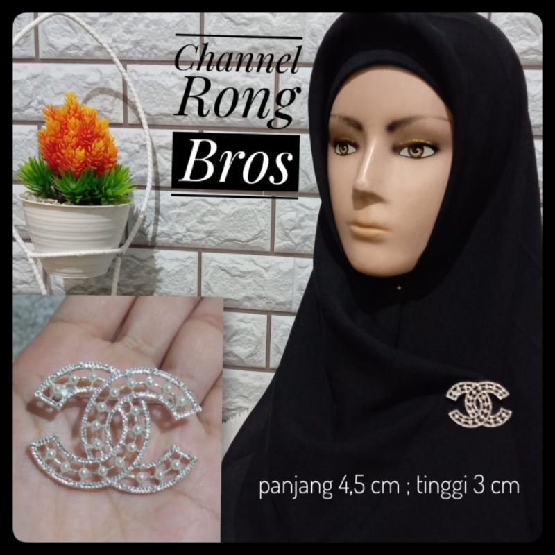 Bros Channel Silver / aksesoris bros /aksesoris Channel