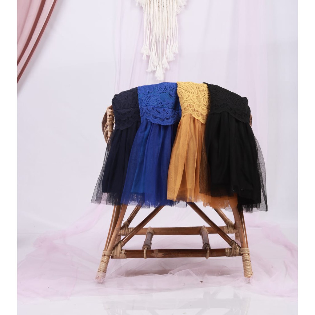 DRESS ANAK MODEL SOFIA TUTU BROKAT // DRESS BROKAT // DRESS ANAK-ANAK II (READY STOK)