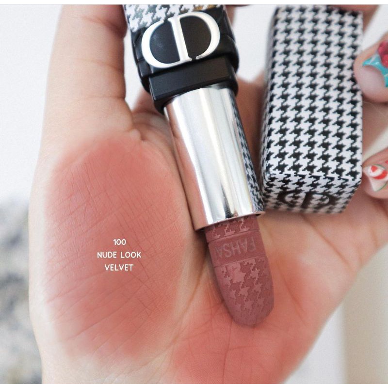 ROUGE DIOR LIPSTICK - 100 NUDE LOOK - New Look Limited Edition 2022