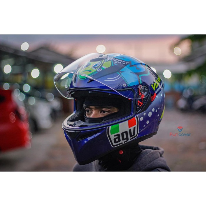 Balaclava Funcover Pelindung kepala Full face helm Masker Ninja Motor